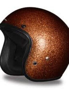 Daytona  DC7-R-S CRUISER ROOT BEER METAL FLAKE  Open Face Motorcycle Helmet  S